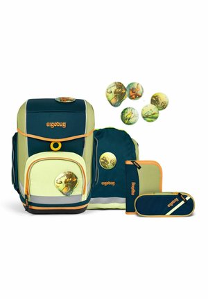 Ergobag NATURE EXPLORER EDITION CUBO SCHOOLBAG SET 5-TEILIG - School bag - entdeckbär