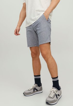 Jack & Jones JPSTDAVE JJLINEN AKM - Shorts - blue indigo