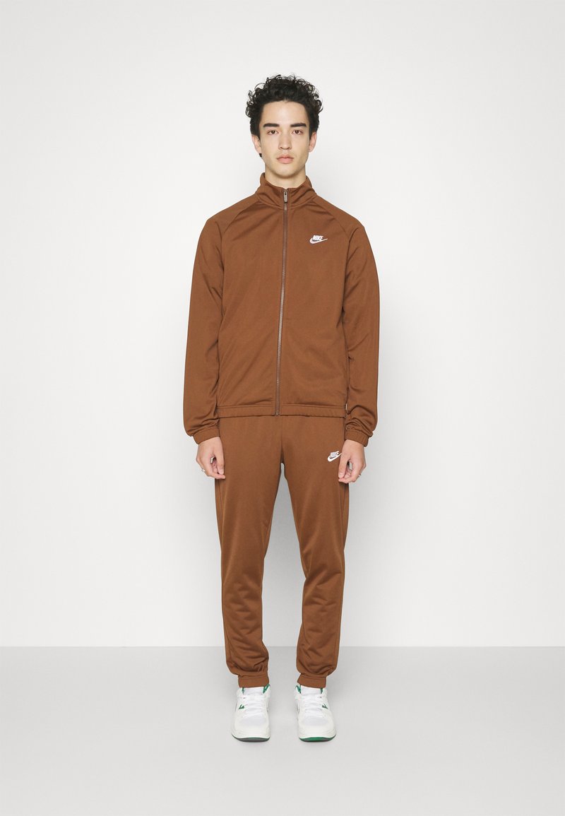 mens brown nike tracksuit