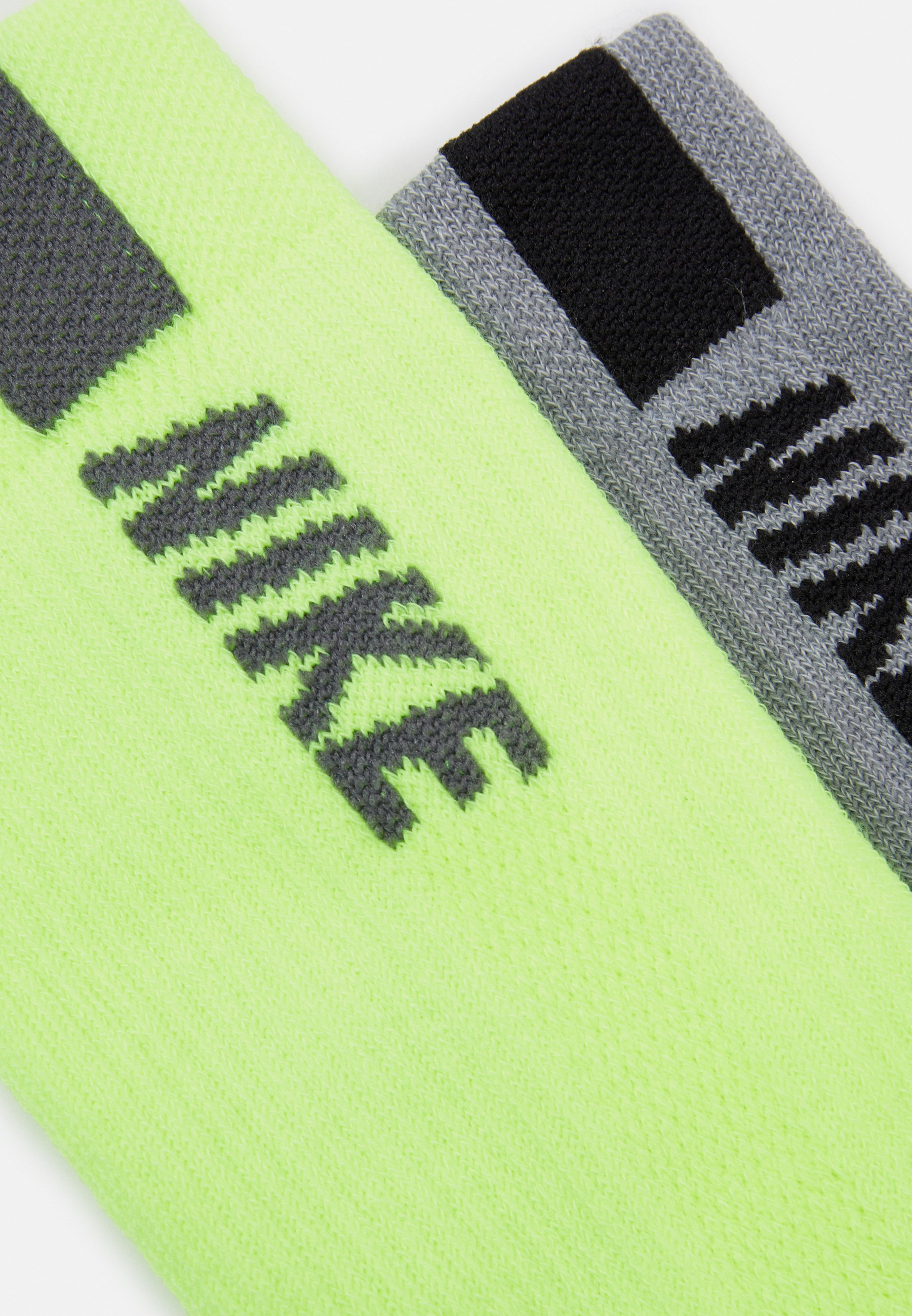 volt green nike socks