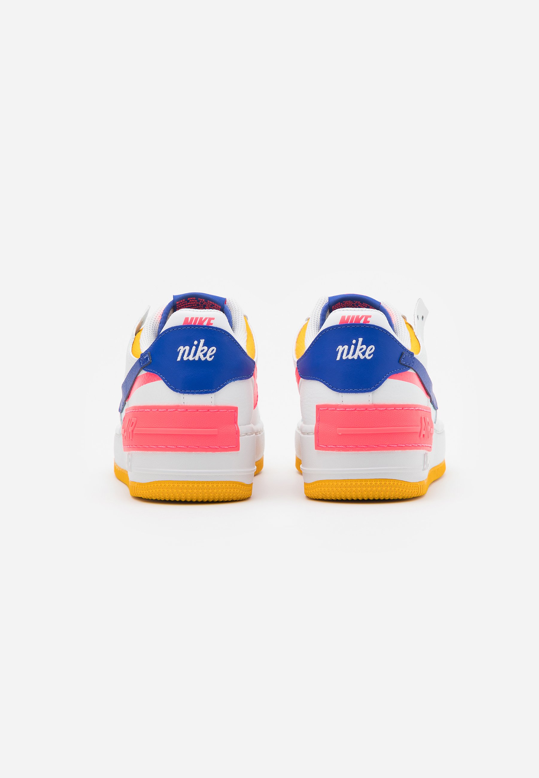 Nike Sportswear AF1 SHADOW - Baskets basses - summit white/astronomy  blue/flash crimson/dark sulfur/summit white/blanc - ZALANDO.FR