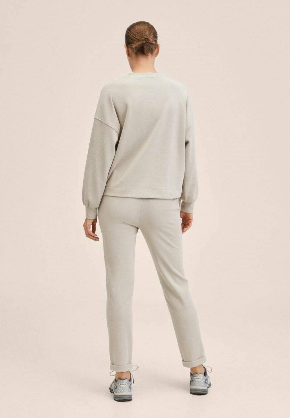 Mango Pantaloni sportivi - ice grey/grigio - Zalando.it