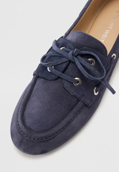 Stuart Weitzman TINSLEY MOCCASIN - Náuticos - nice blue