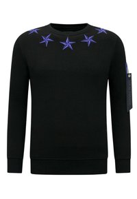 Local Fanatic ROYAL STARS  - Sweater - zwart blauw