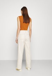 Selected Femme Tygbyxor - off-white