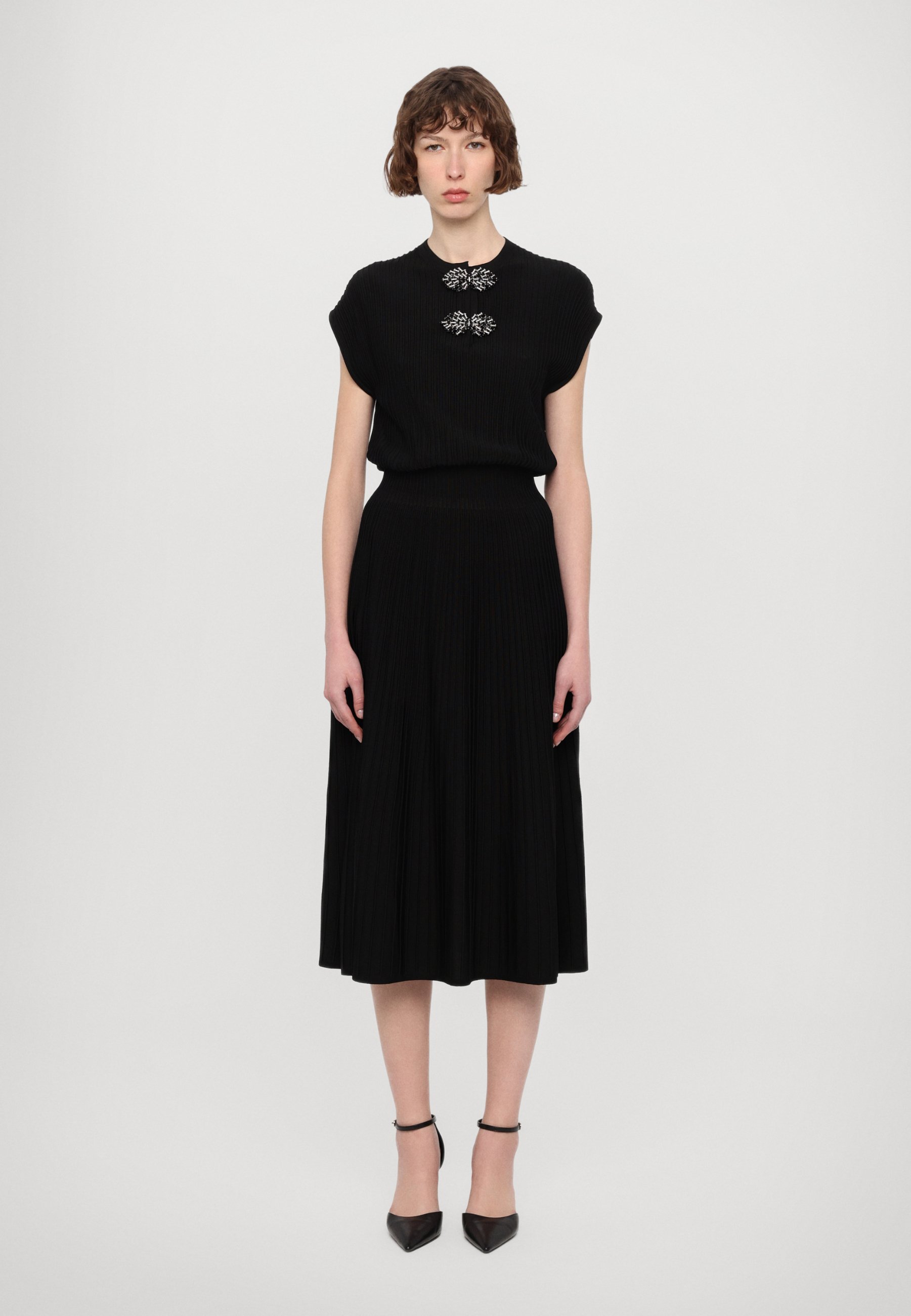 Emporio Armani DRESS - Day dress - black - Zalando Emporio Armani DRESS - Day dress - black - Zalando