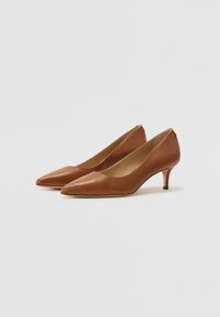 Lauren Ralph Lauren ADRIENNE - Tacones - deep saddle tan