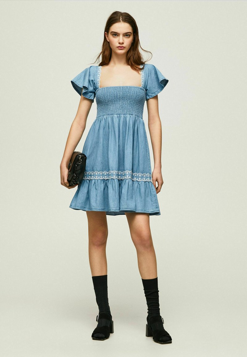 Pepe Jeans Jeansjurken blauw