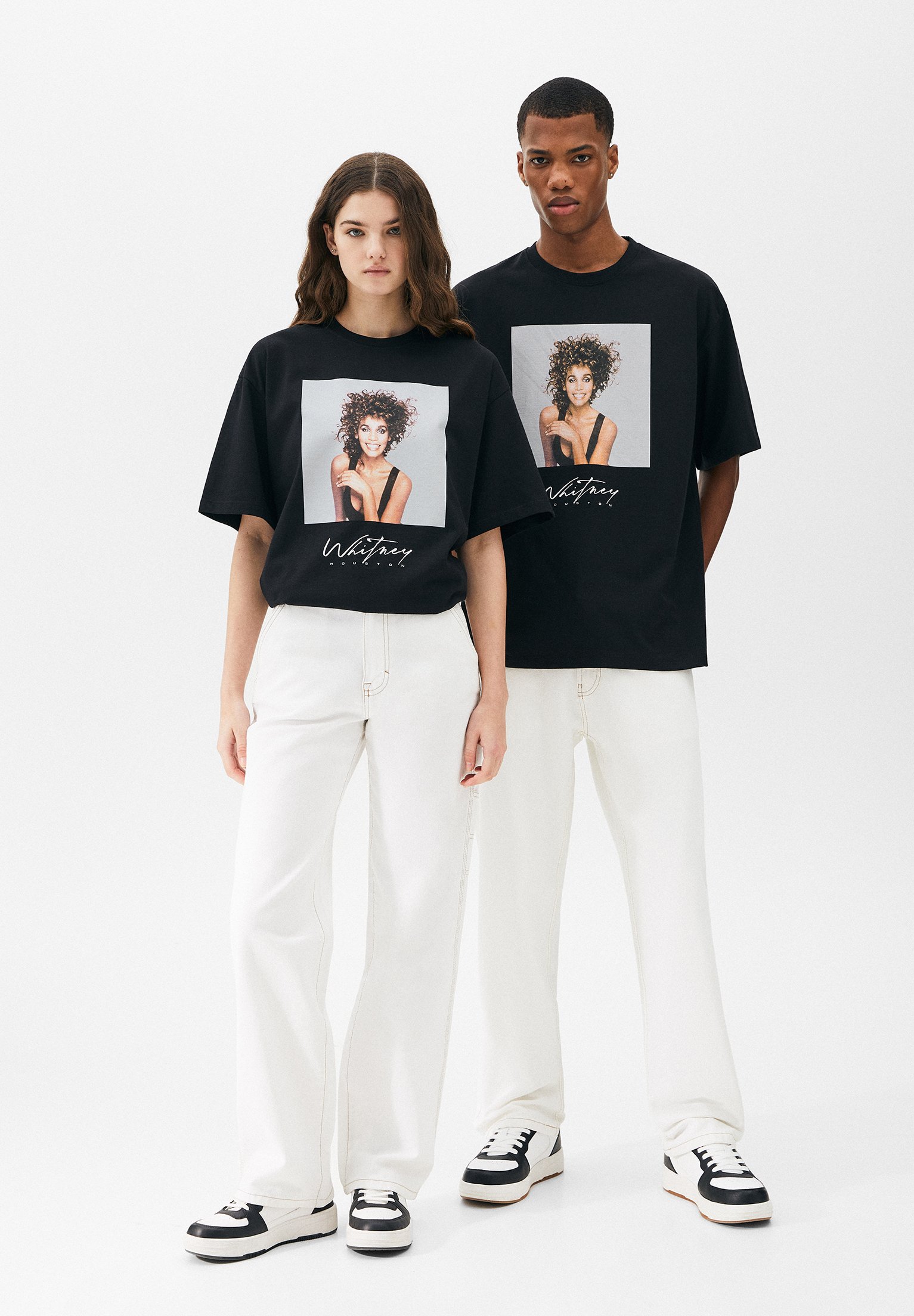 PULL\u0026BEAR WHITNEY HOUSTON - T-shirt 