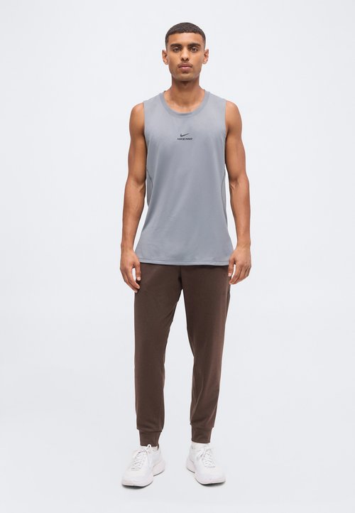 Nike TANK - Top - smoke grey/black — photo 2