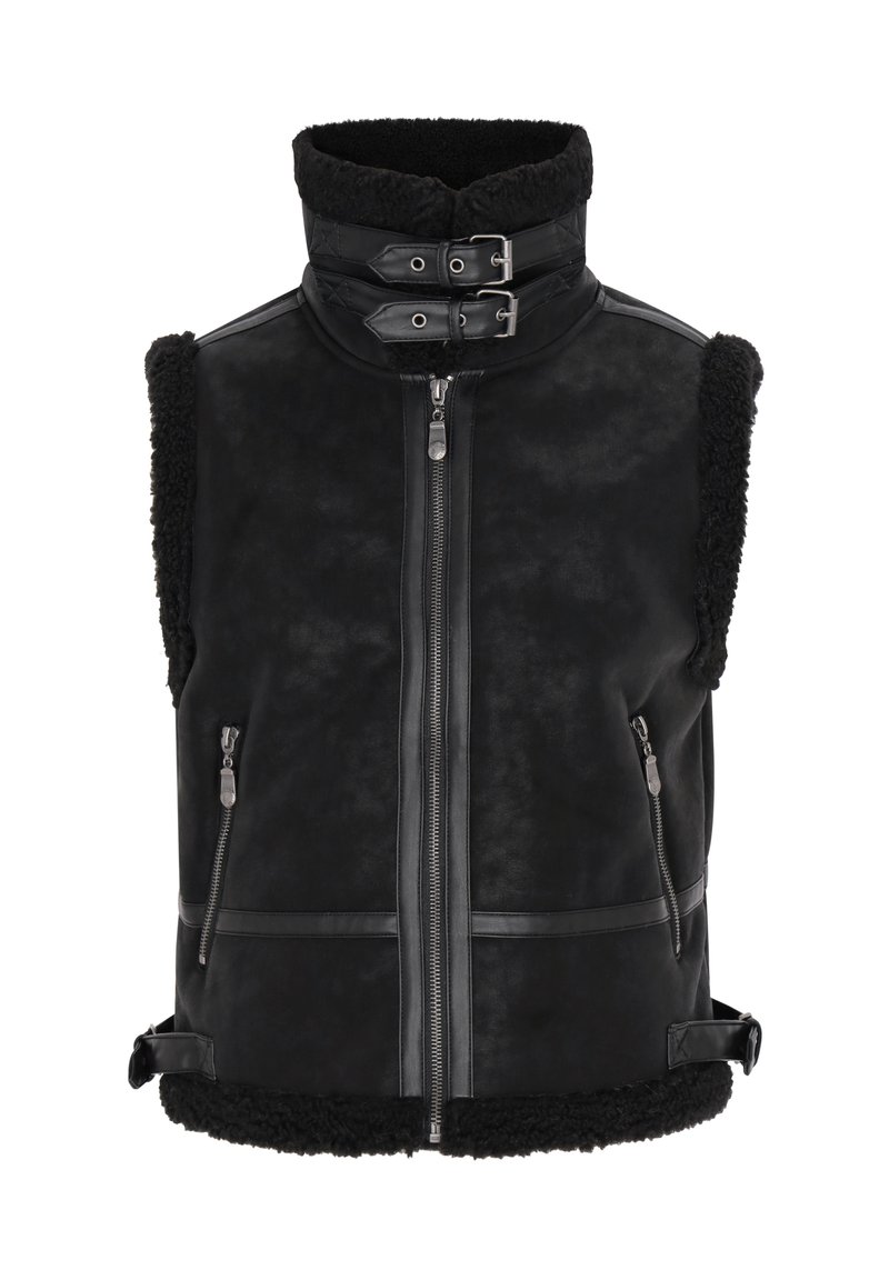 dreimaster Bodywarmer zwart