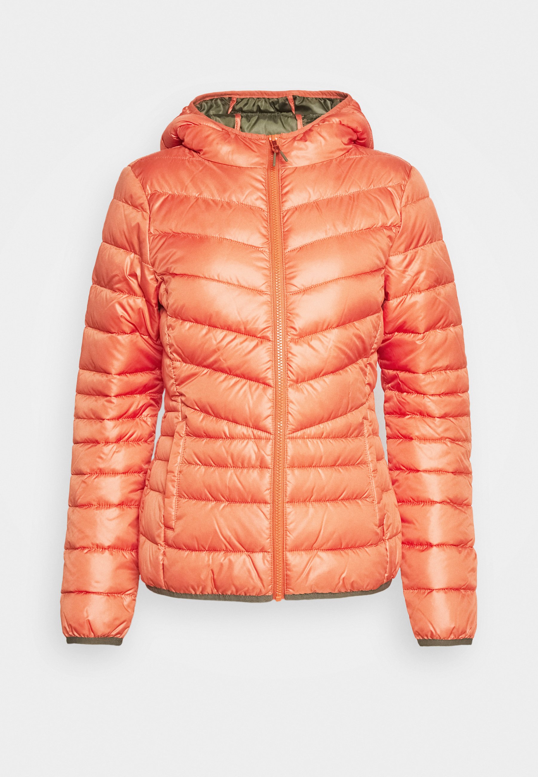 LIGHT PADDED JACKET Übergangsjacke burnt coral LIGHT PADDED JACKET Übergangsjacke burnt coral
