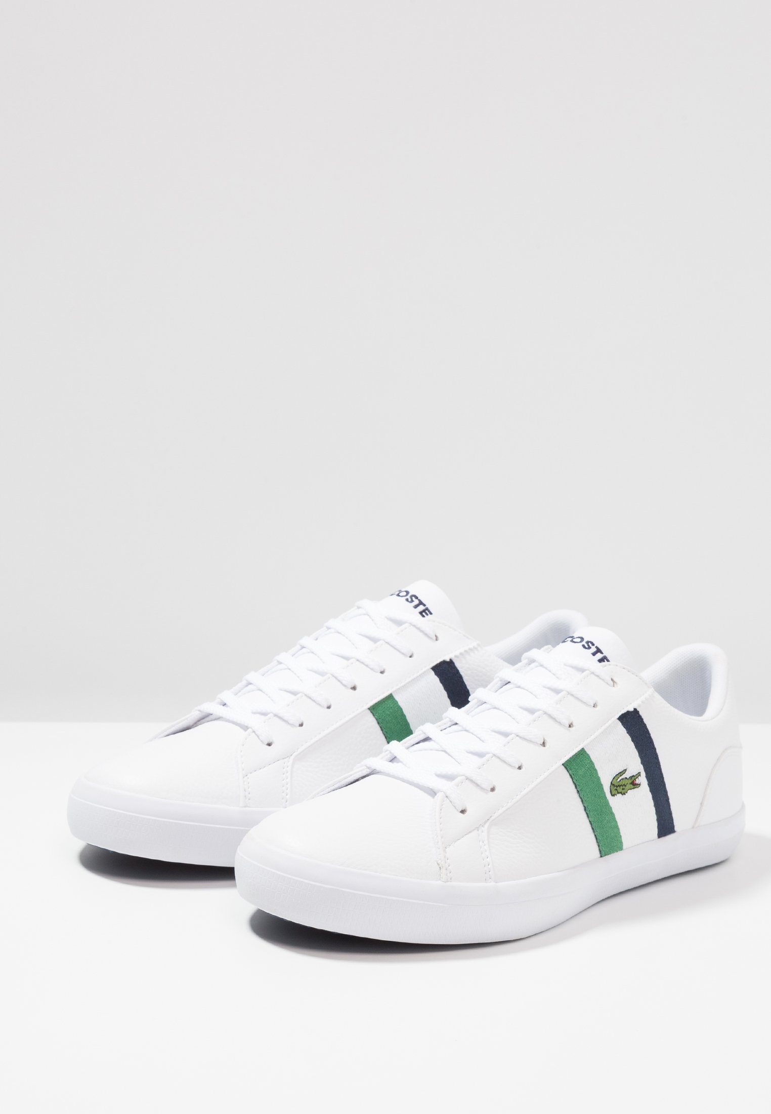 Lacoste LEROND - Trainers - white/navy 