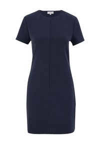 s.Oliver MIT OVERLOCKNÄHTEN - Dienas kleita - navy