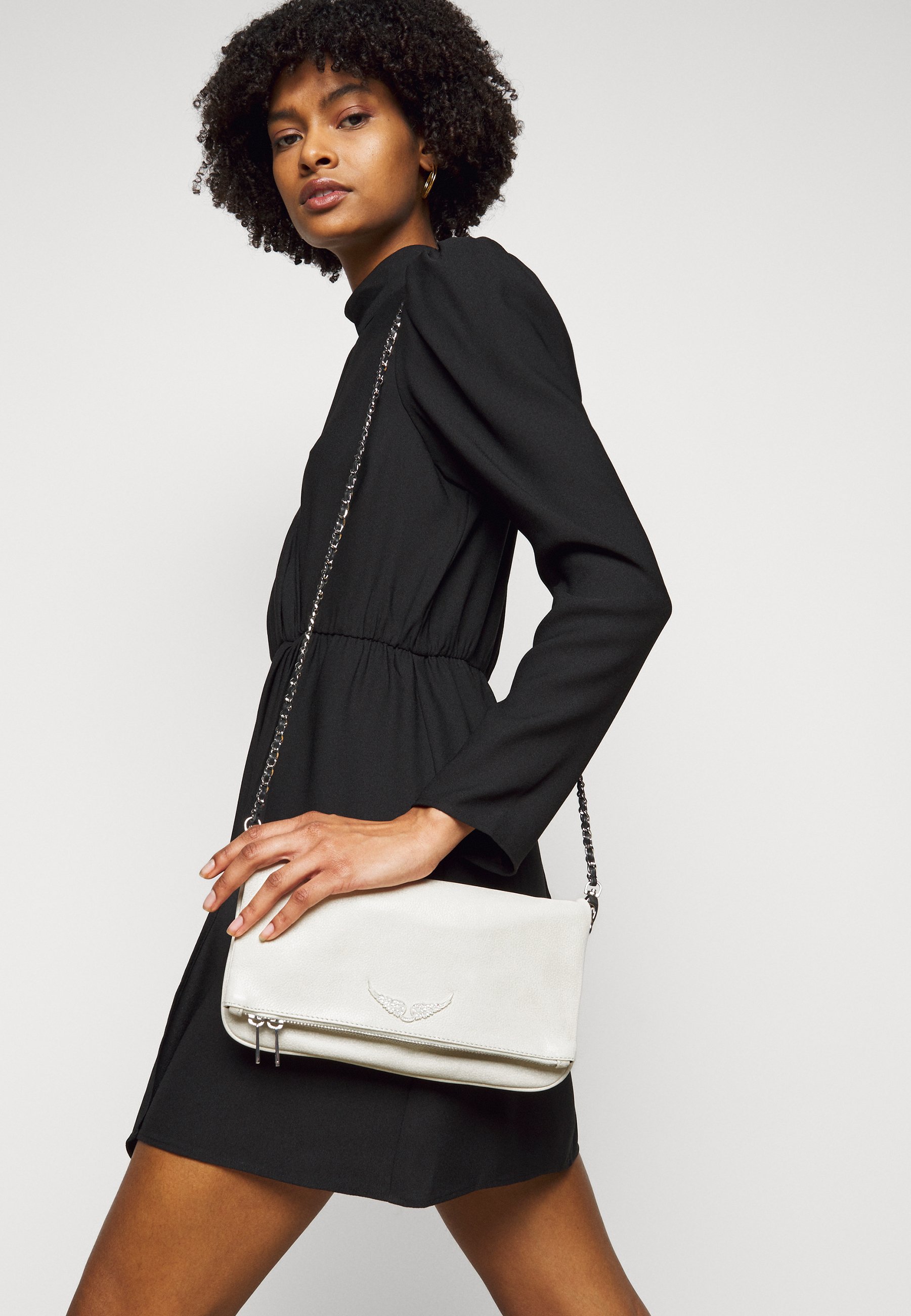 Zadig \u0026 Voltaire ROCK GRAINED - Bolso de mano - flash/crema - Zalando.es