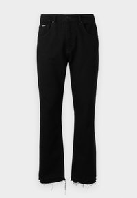 PRESTO OPEN HEM - Straight leg jeans - deep black