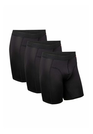3-PACK EXTRA LONG SPORTS TRUNKS - Boxershorts - black