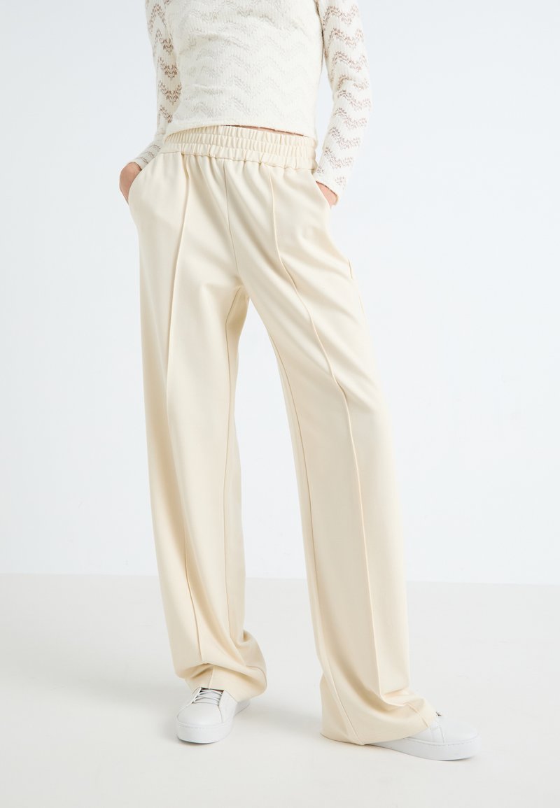 ONLY ONLPOPTRASH SUKI MW - Pantaloni sportivi - whitecap gray