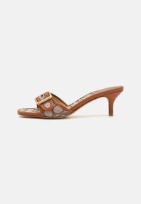 MARGOT SIGNATURE - Heeled mules - cocoa/burnished amber