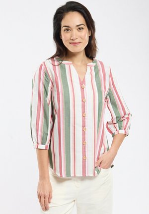 RAYÉE  - Blouse - rayures ecru garnet shadow