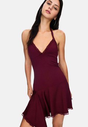 STRAPPY - Rochie de zi - dark red