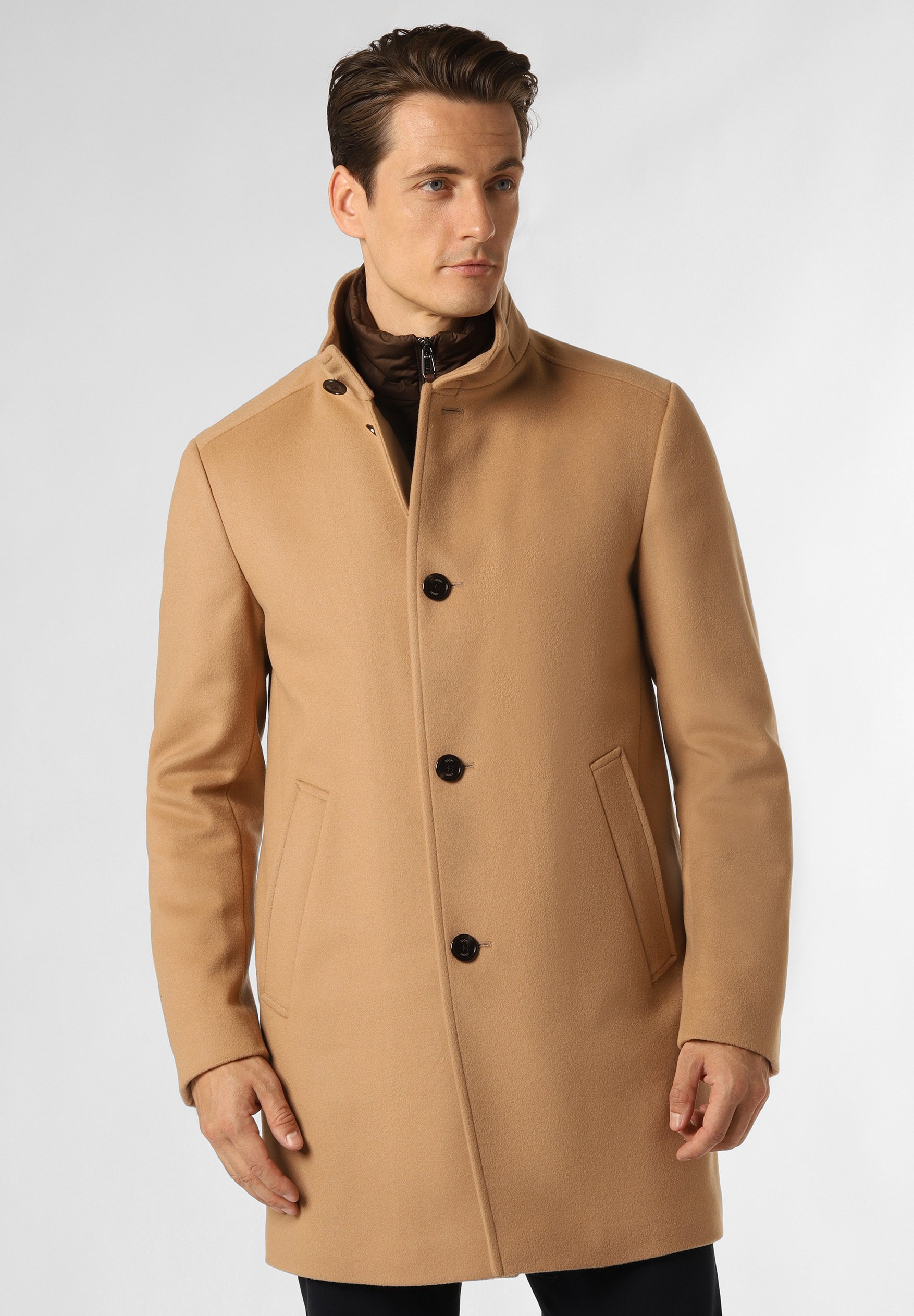 Boucle Zalando Mantel Beige Stradivarius Mantel Beige Zalando