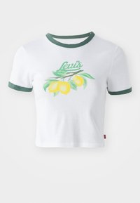 GRAPHIC MINI RINGER - Camiseta estampada - white