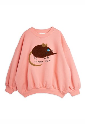 Mini Rodini, ELEPHANT SHREW CHENILLE UNISEX - Φούτερ - pink
