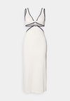 BEACH BOUND MIDI DRESS - Maxi šaty - ecru