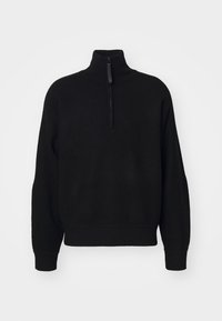 BON QUARTER ZIP - Pullover - black