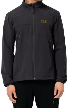 Jack Wolfskin, Chaqueta softshell - black