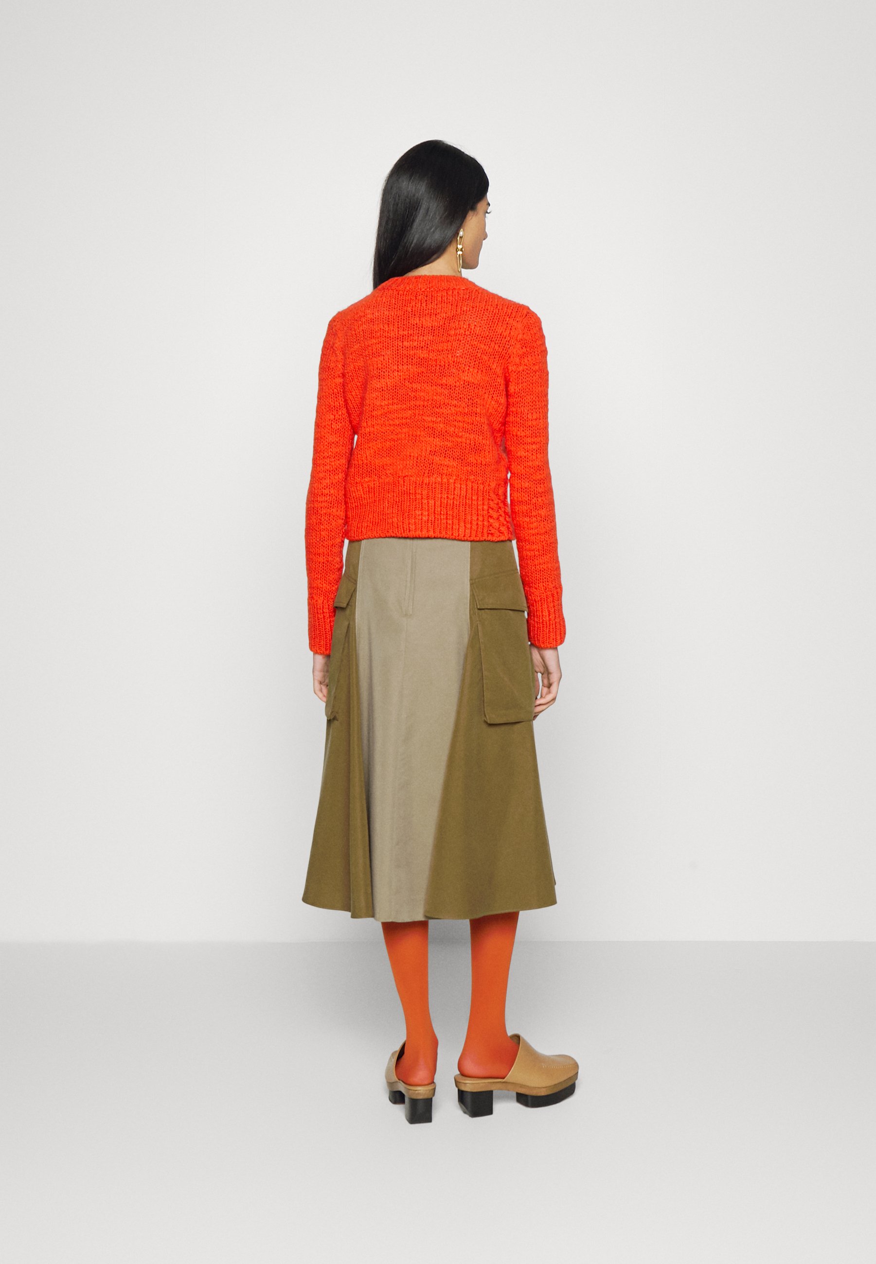 Paul Smith SKIRT - A-line skirt - kaki 