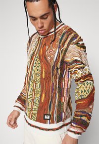 Carlo Colucci RUNDHALS UNISEX - Strickpullover - rost