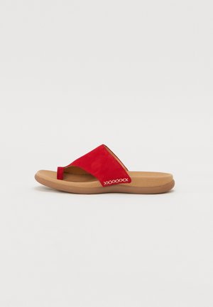 T-bar sandals - fire