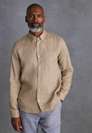 Next SIGNATURE LONG SLEEVE COLLAR - Košile - neutral
