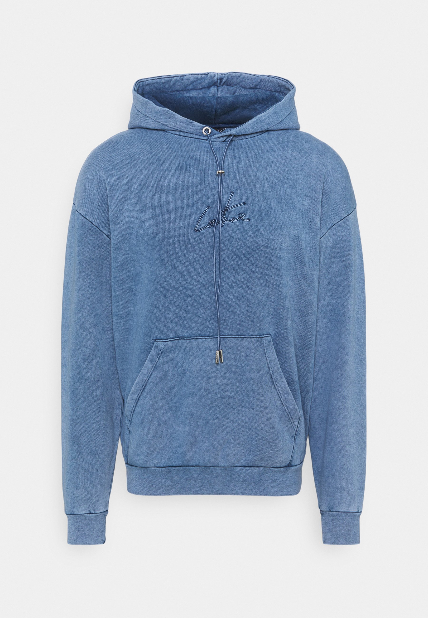 acid wash blue hoodie