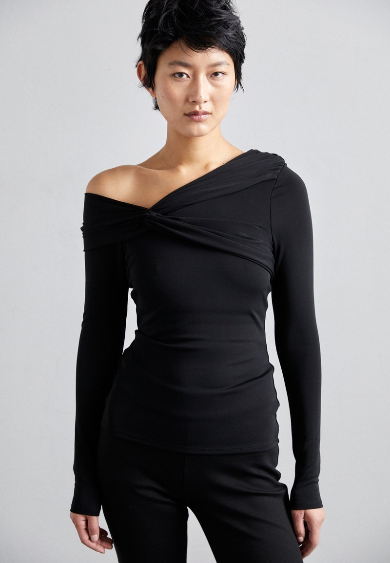 Cinq à Sept - ZAYA - Long sleeved top - black, Enlarge