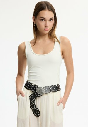 INSIDE, CAMISETA TIRANTES POLIAMIDA SLIM - Top - blanco