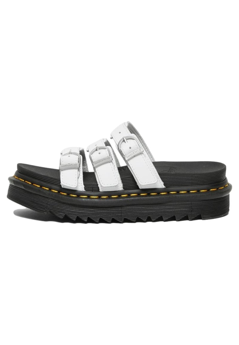 Damen Sneaker | Dr. Martens Pantolette flach black/schwarz - EZ73406 Damen Sneaker | Dr. Martens Pantolette flach black/schwarz - EZ73406