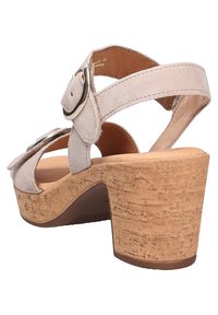 Gabor FASHION - Sandalen met plateauzool - desert