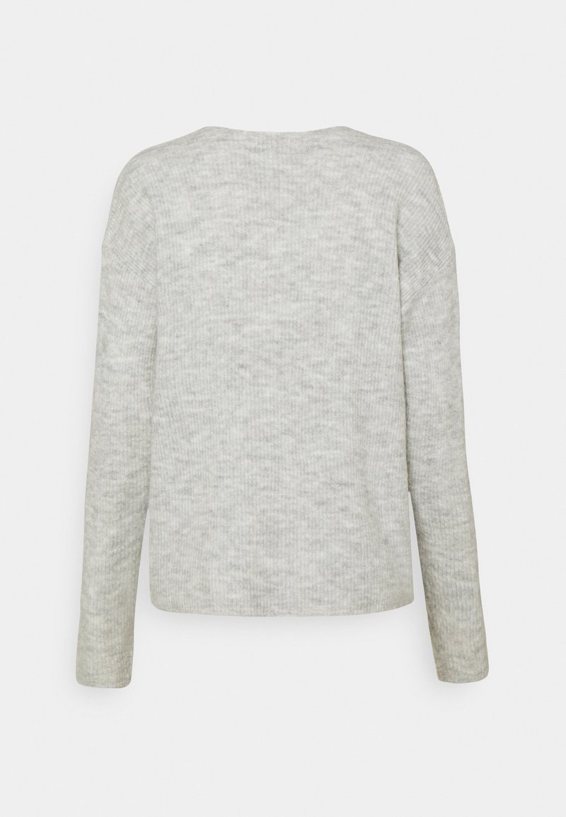Damen Strickjacken | ONLY ONLCAMILLA Strickpullover light grey melange/hellgrau-meliert - FQ72572 Damen Strickjacken | ONLY ONLCAMILLA Strickpullover light grey melange/hellgrau-meliert - FQ72572