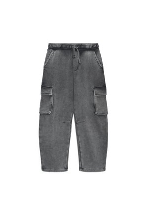 Terranova, PANTALONE GINNICO LUNGO TINTA UNITA - Pantaloni cargo - grigio