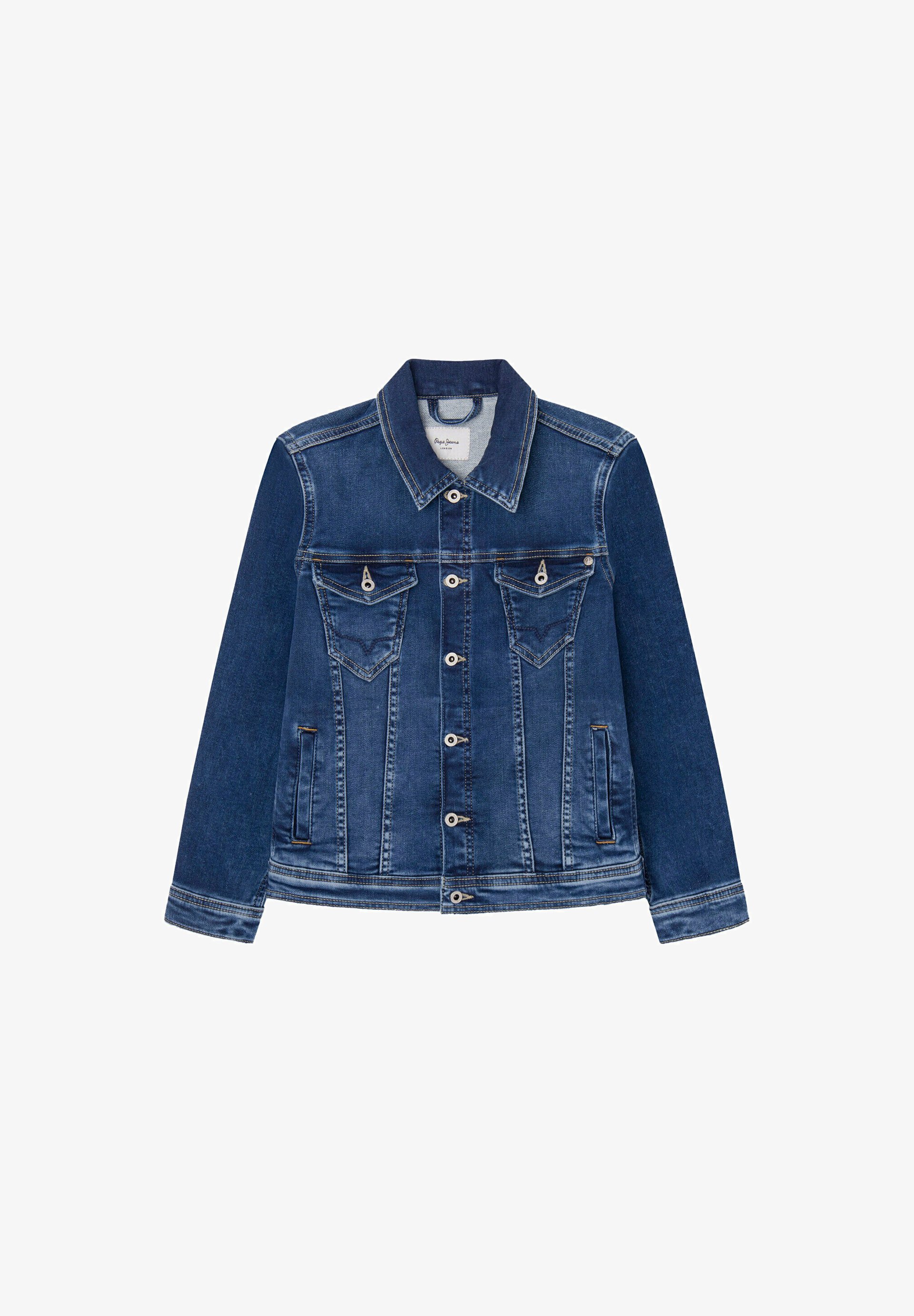 Pepe Jeans Giacca Di Jeans Blu Scuro Indian Defence Pepe Jeans