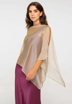 ELEGANTE - Poncho - dorado