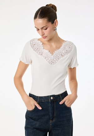 Koton, T-Shirt print - beige