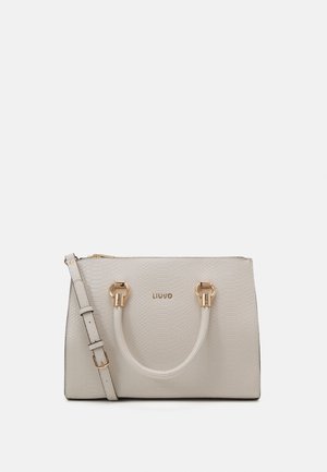 SATCHEL DOUBLE ZIP - Handbag - alabaster