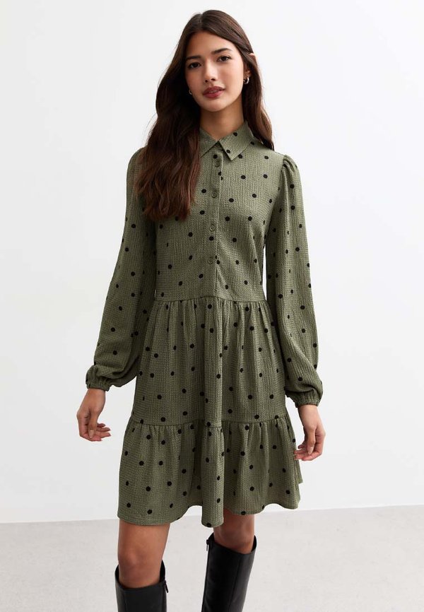 POLKA DOT MINI - Blusenkleid