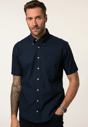 JP1880, SHIRT, SHORT SLEEVE, BUTTON-DOWN COLLAR, MODERN FIT - Chemise - navy blue