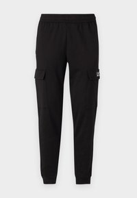 TROUSER - Cargo trousers - black