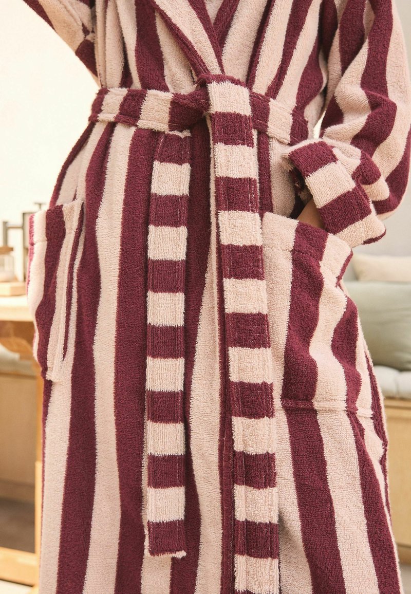 sachin and babi light blue dress Pink Embossed Logo Cosy Short Dressing Gown main image 1